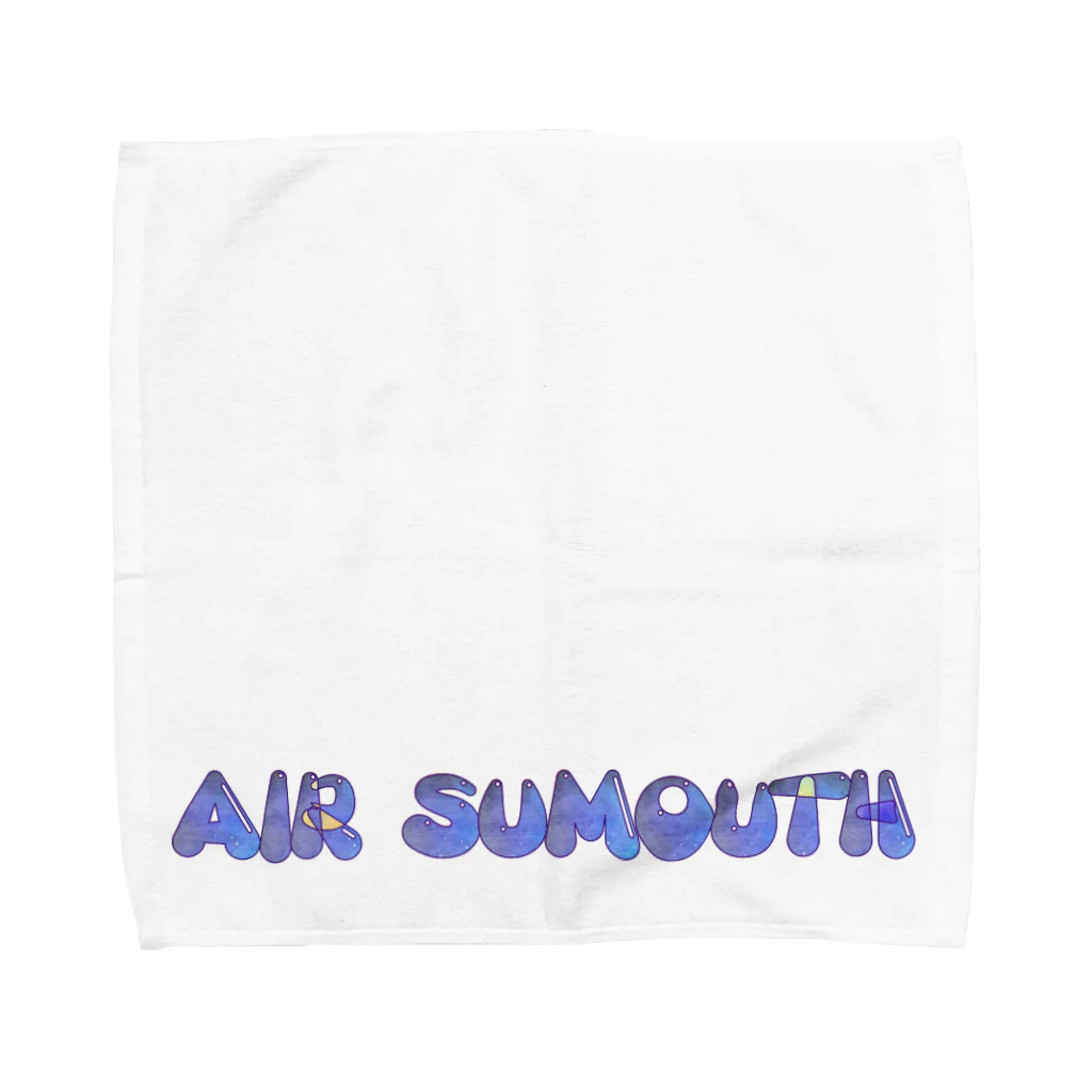 Air Sumouthの☆エアースマース文字☆ Towel Handkerchief