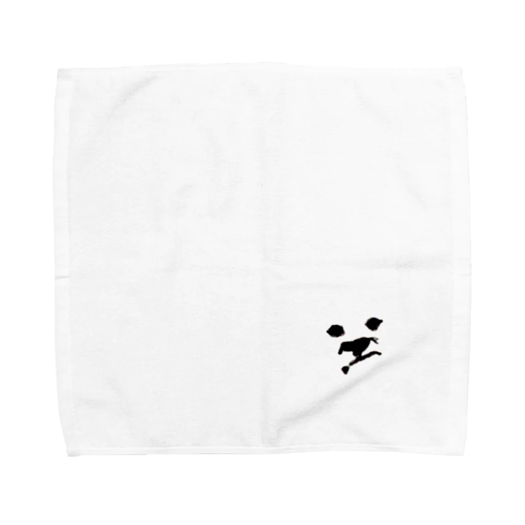 えのビションフリーゼ（ちょっと怒） Towel Handkerchief