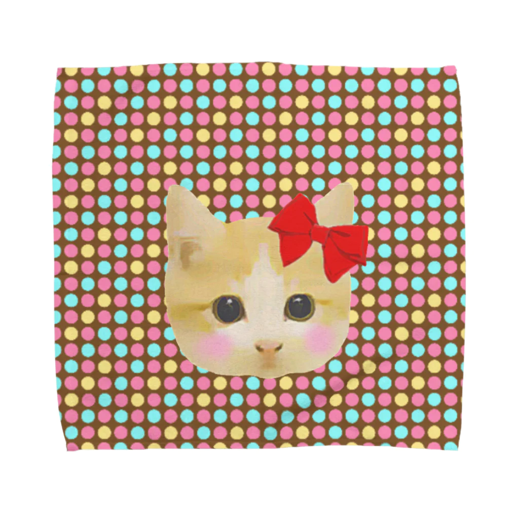 mihokanの★断然猫派★ Towel Handkerchief