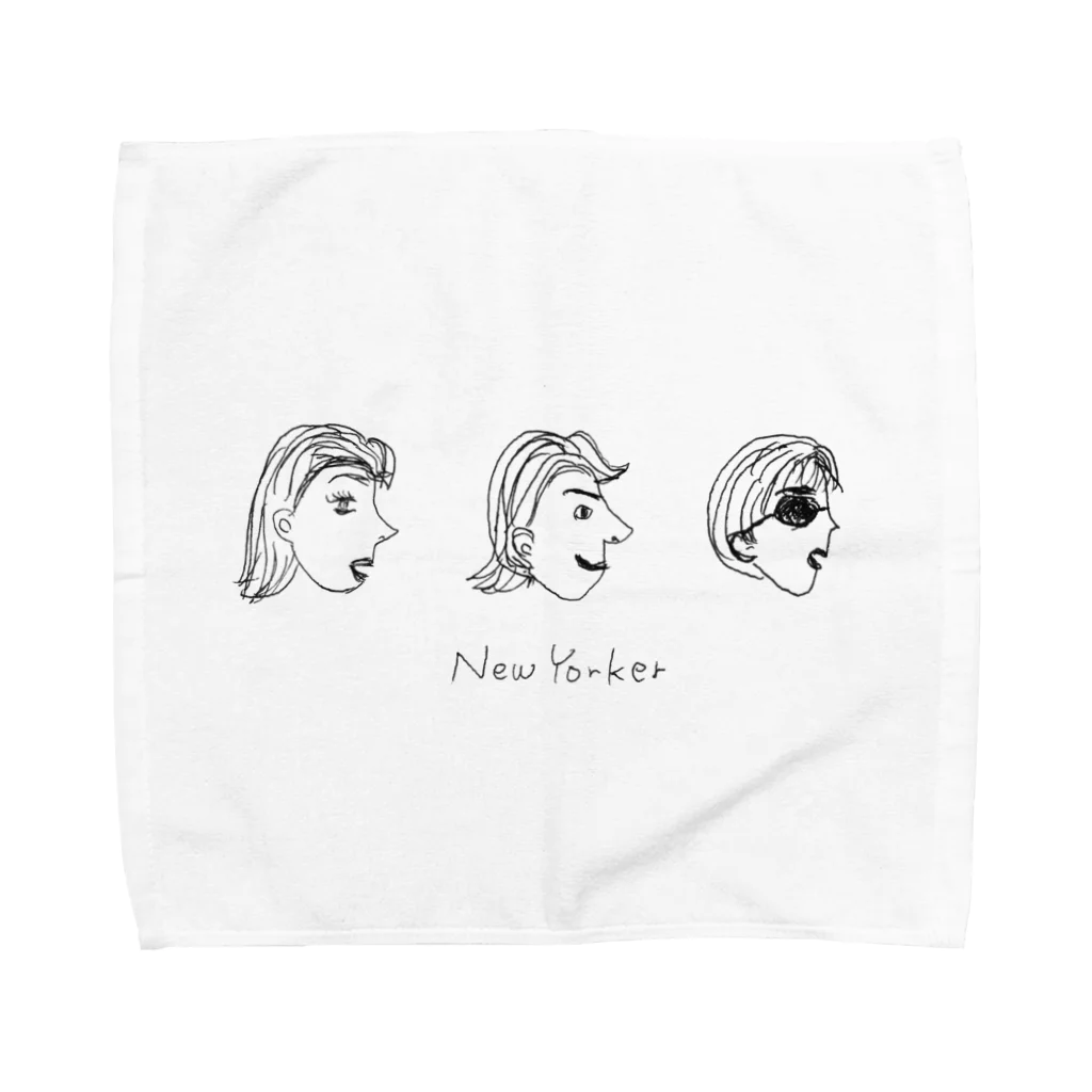 スリーオースパイスのNewYorker Towel Handkerchief