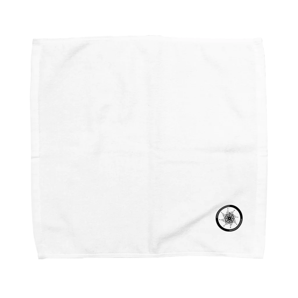 _____an0の円形ゼンタングル Towel Handkerchief