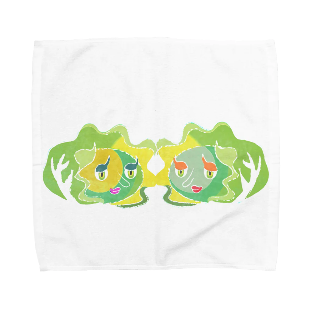 HatarAmicoのキャベツDE Towel Handkerchief