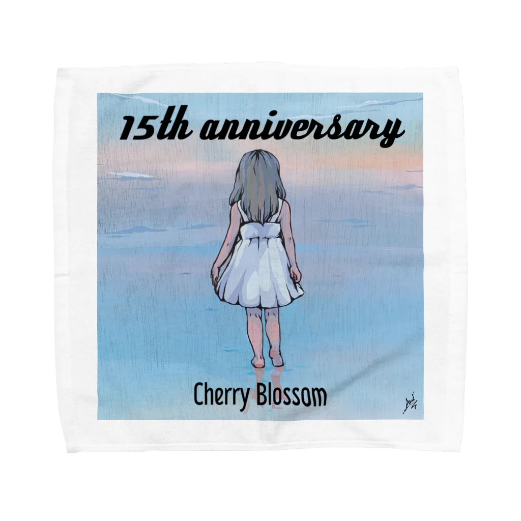 CherryBlossomのCherryBlossom15周年記念グッズ タオルハンカチ