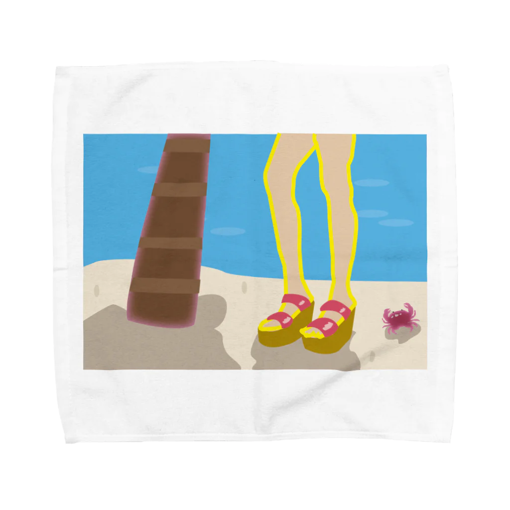 Drecome_Designの【涼し気】サンダル女子 Towel Handkerchief