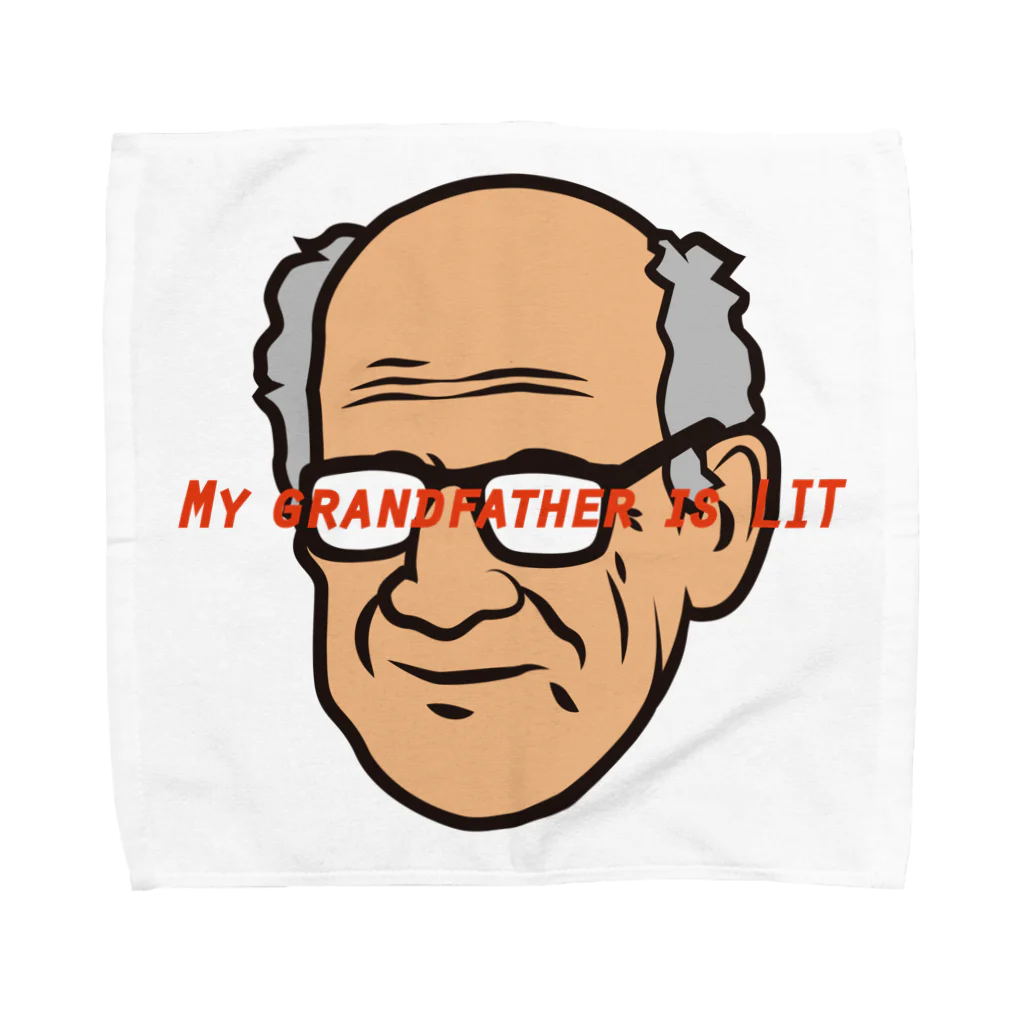 モルク -molk-のGrandfather's Day Towel Handkerchief