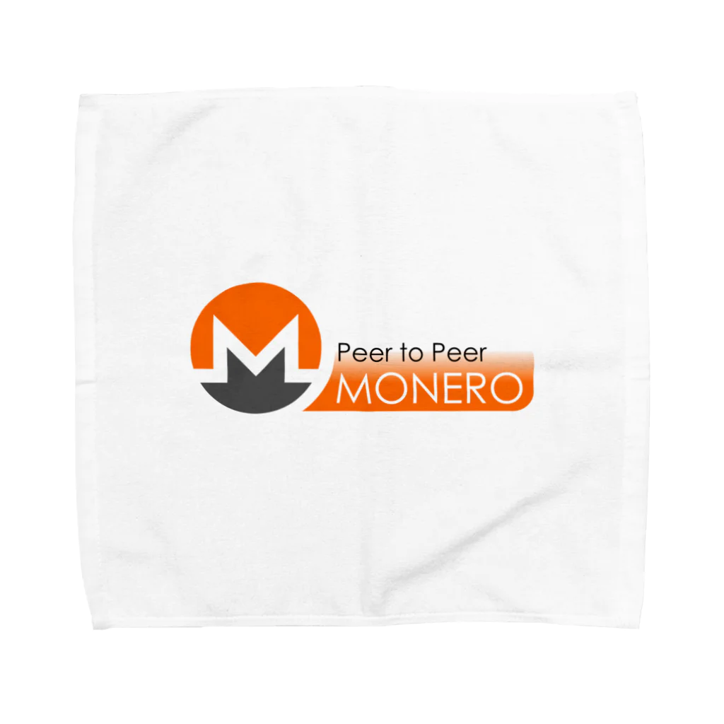 えしてんの仮想通貨 MONERO（モネロ） タオルハンカチ