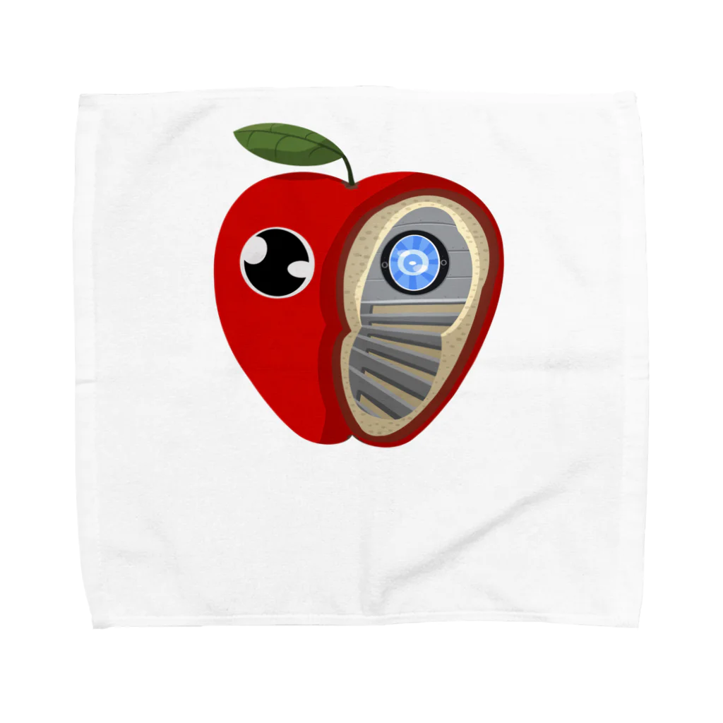 えりすん(Erisun)のフルロボ りんご Towel Handkerchief