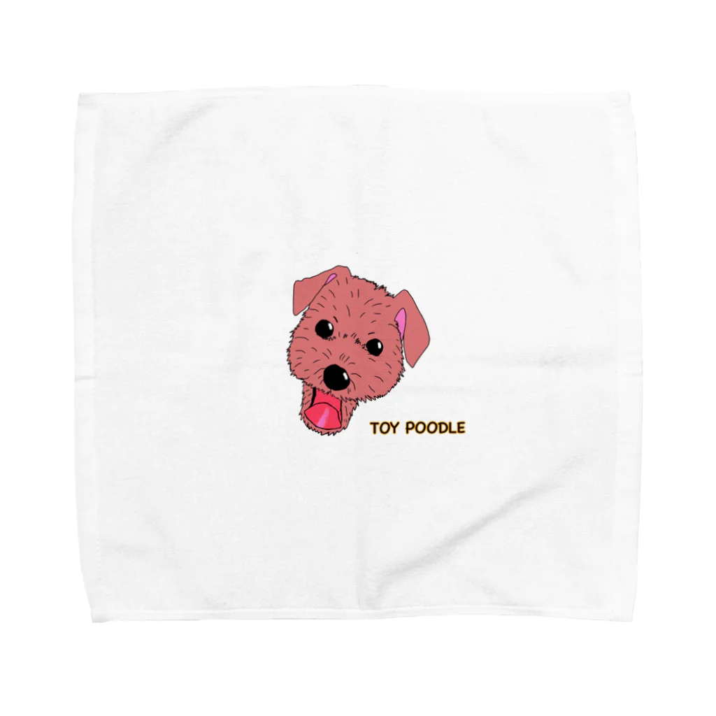 ☆アンジュのハウス☆のプーちゃんスマイル Towel Handkerchief