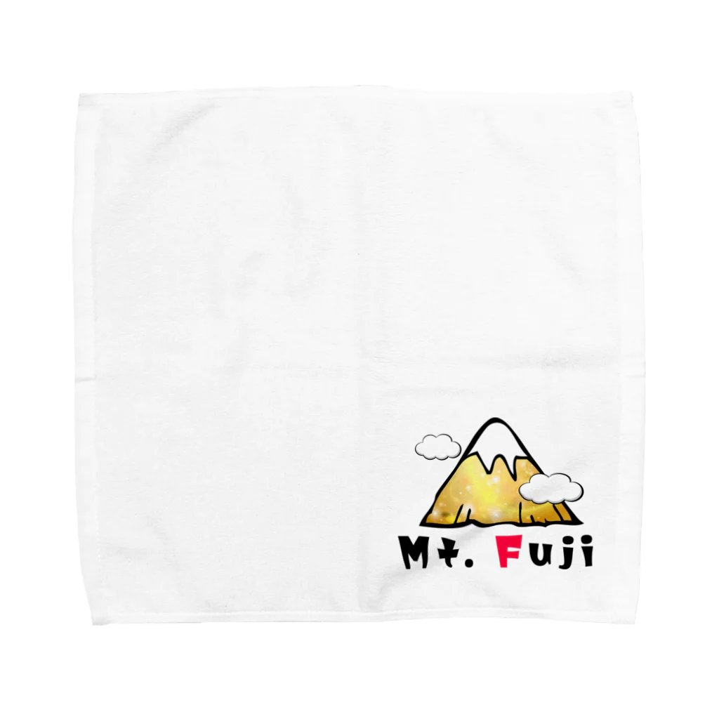 レアレアコクアのいいことありそう! 金運シリーズ　(富士山　Mt.Fuji) Towel Handkerchief