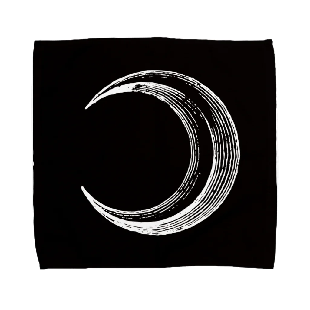 maison APHRODITEの月（Moon） Towel Handkerchief