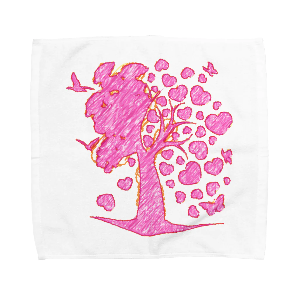 AURA_HYSTERICAのThe_Mother_Tree Towel Handkerchief