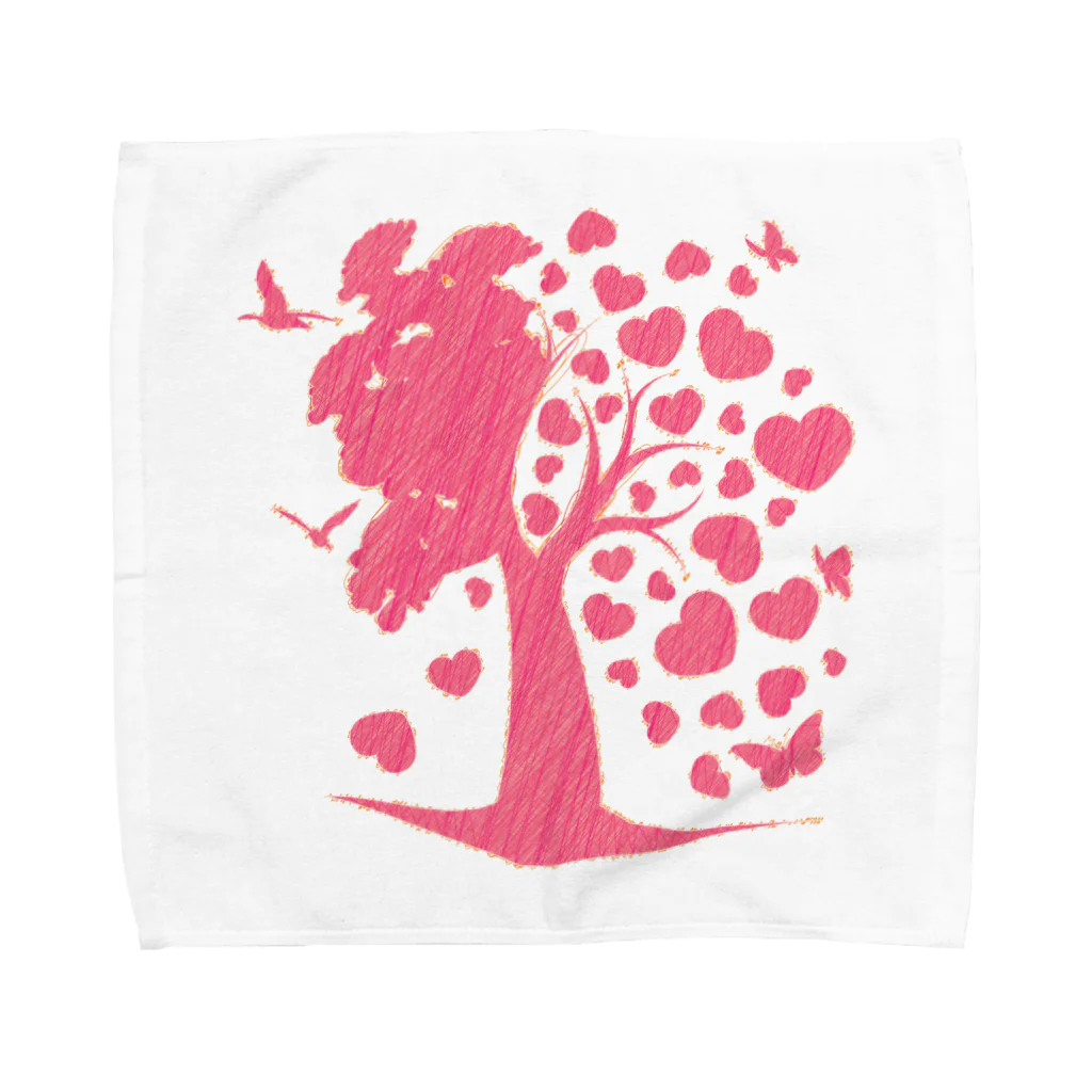 AURA_HYSTERICAのThe_Mother_Tree Towel Handkerchief