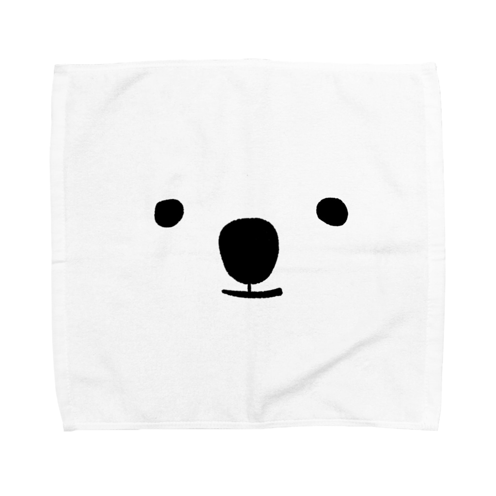ichikoのクマかなコアラかな？可愛いからなんでもいいか。 Towel Handkerchief