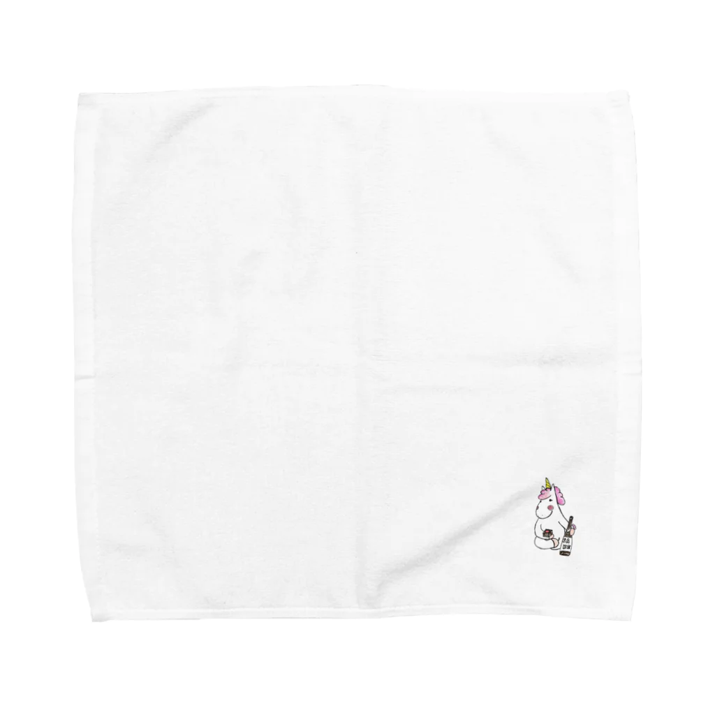 天使のやすらぎのユニコーン　ほろよいこんこん Towel Handkerchief