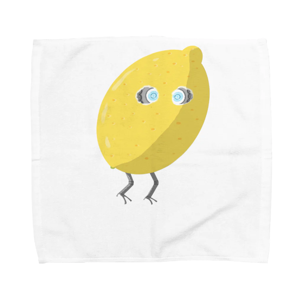 えりすん(Erisun)のフルロボ レモン Towel Handkerchief