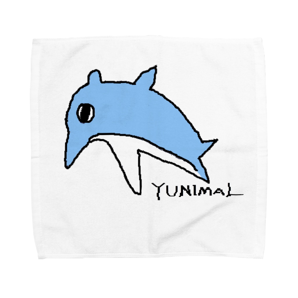 yunimalのバンドウイルカ Towel Handkerchief
