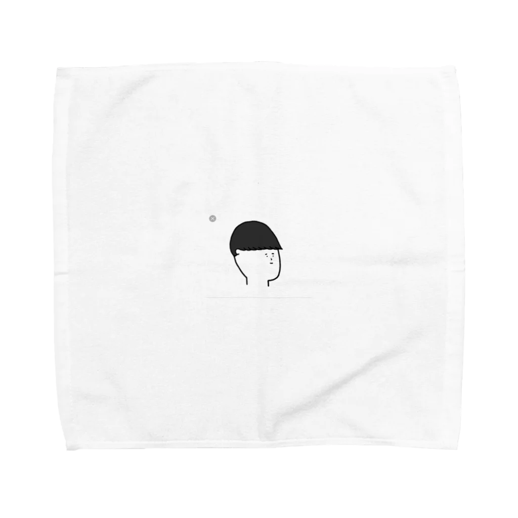 mi____ogramのかわいいおじさん Towel Handkerchief