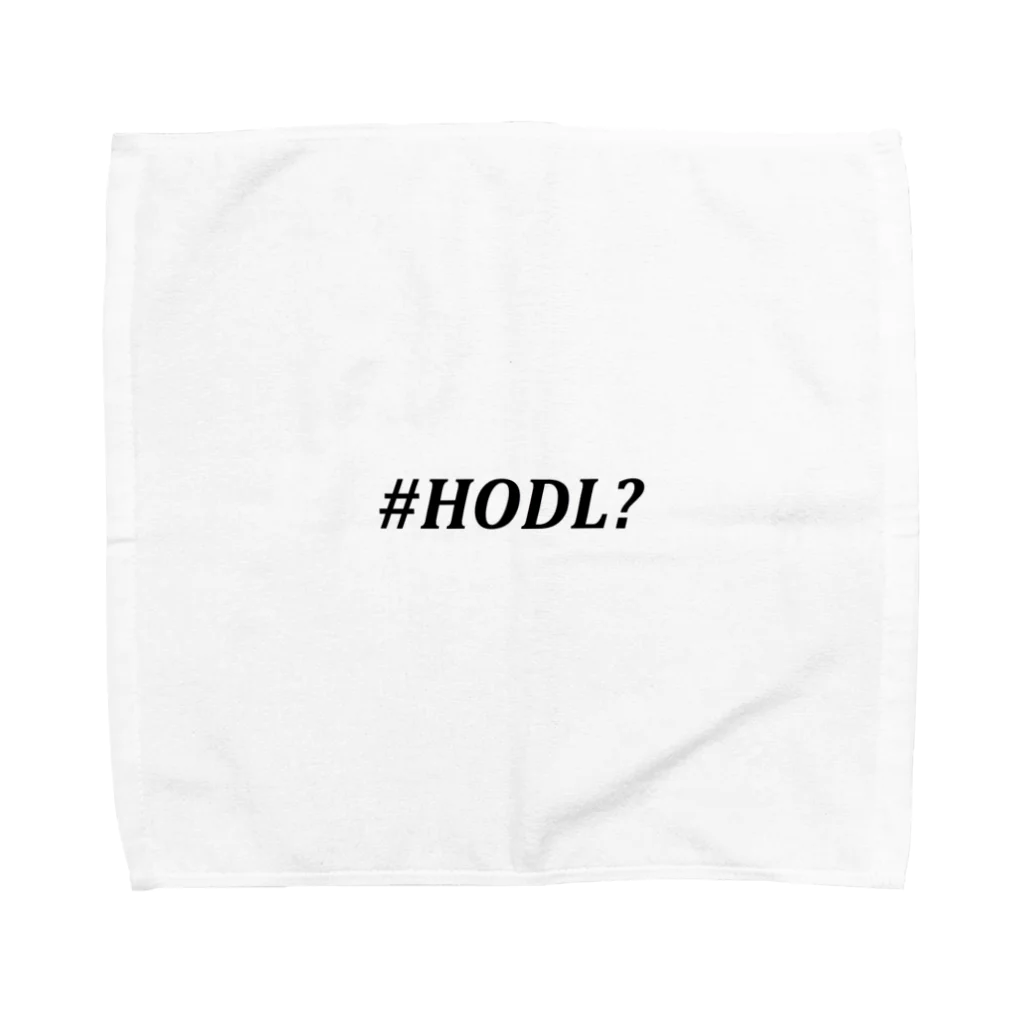 BBdesignのHODL タオルハンカチ