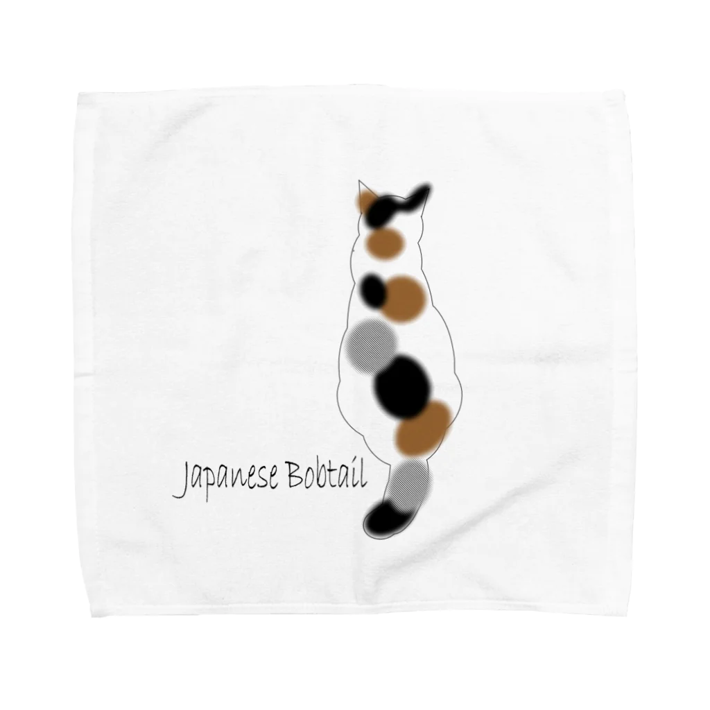 julyのJapanese Bobtail Towel Handkerchief