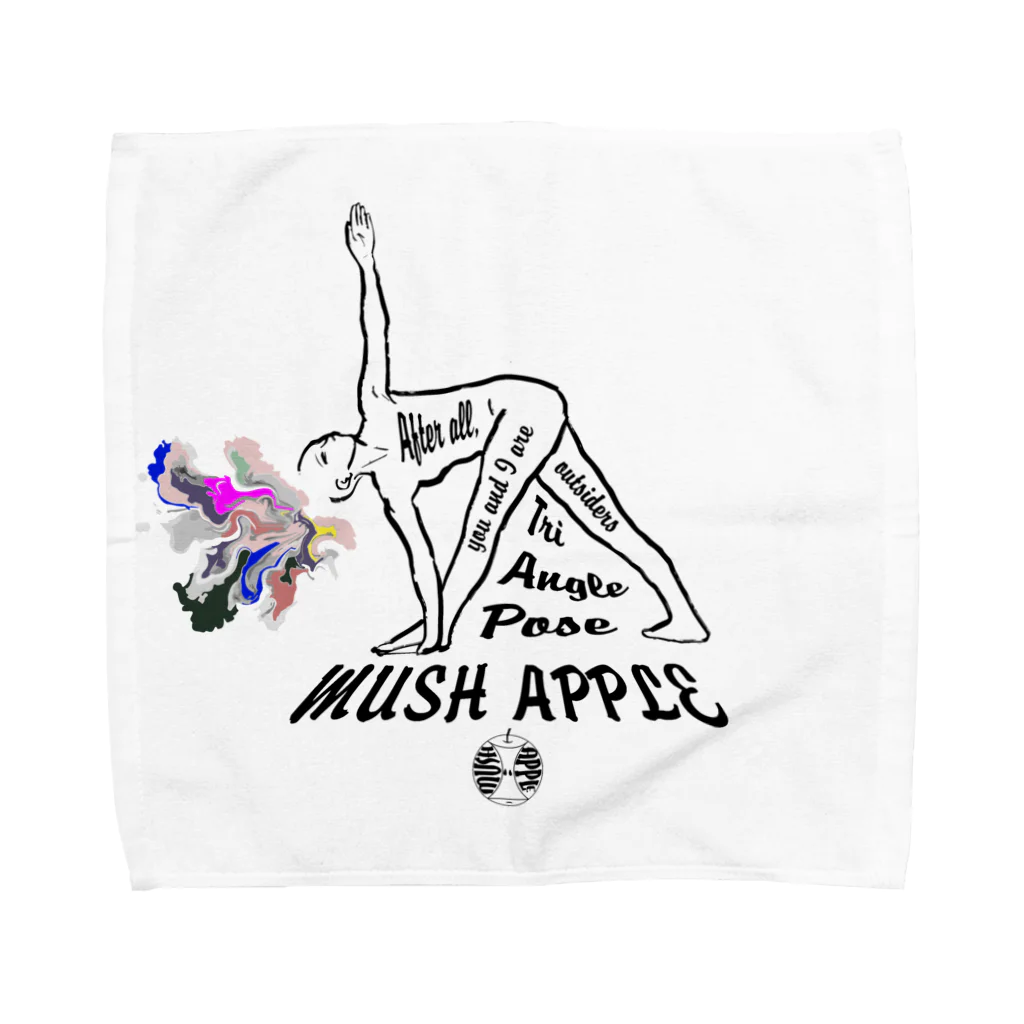 MUSH APPLEのyoga Towel Handkerchief
