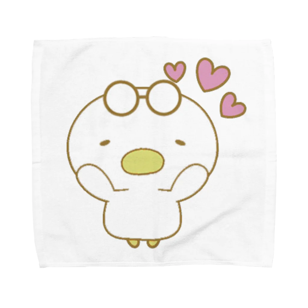 気ままな雑貨屋さんのあひる（すき） Towel Handkerchief