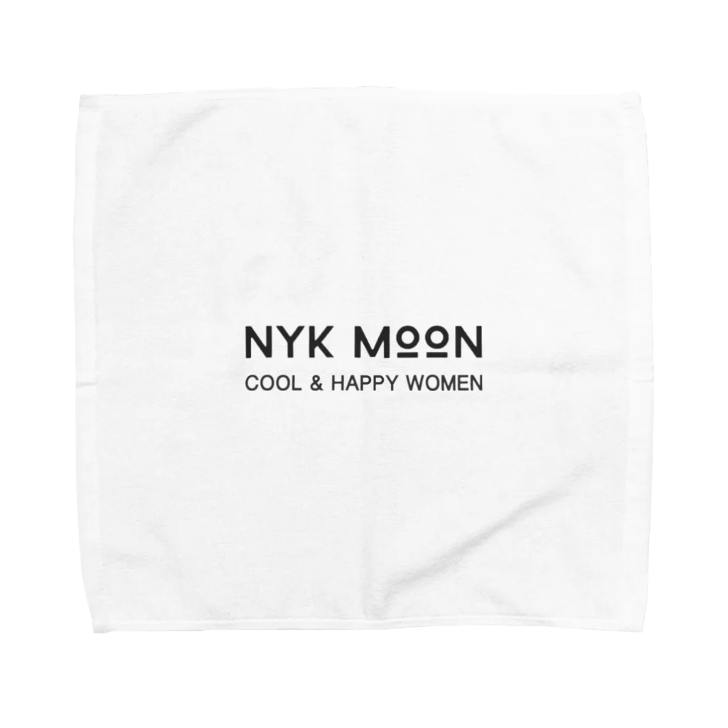 NYK MOON.factoryのNYK MOON logo タオルハンカチ