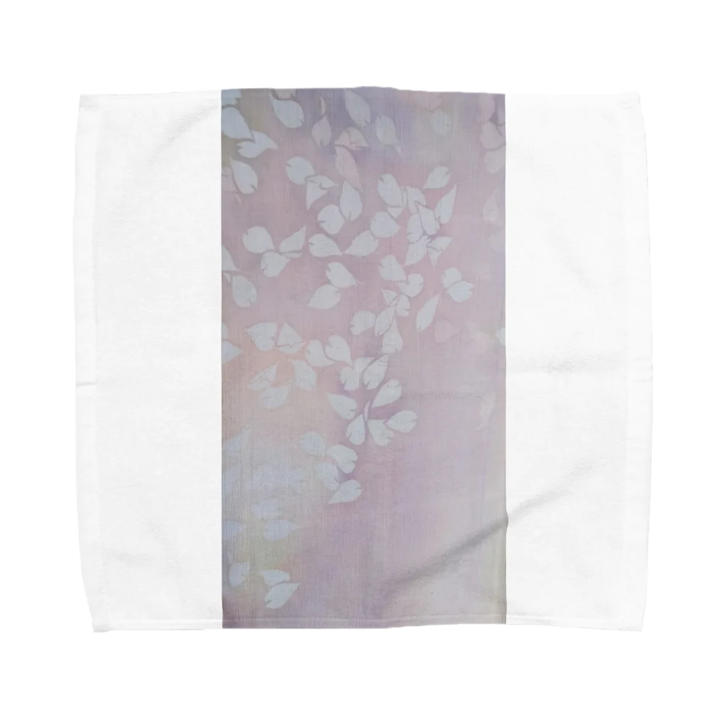 art-healing-awazuの桜　今栄りなり Towel Handkerchief