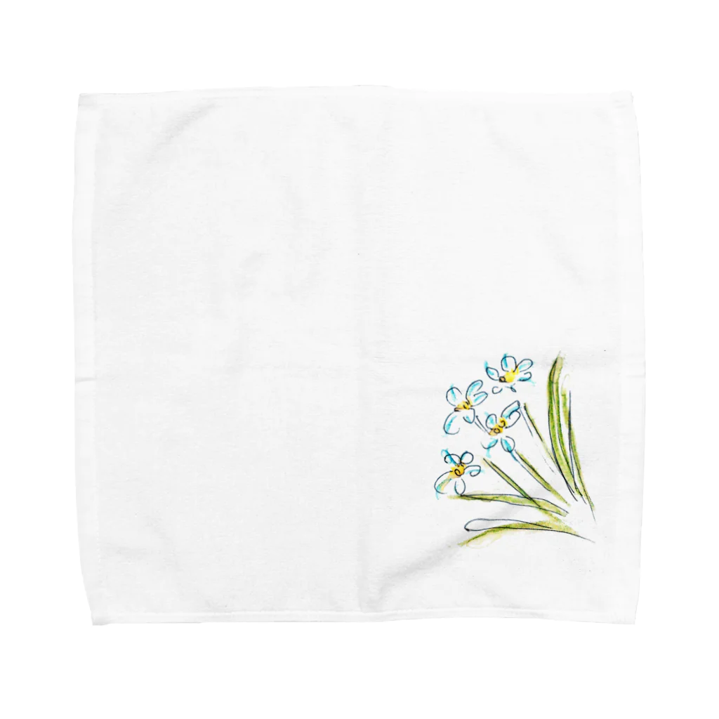 96thecatのハナニラ Towel Handkerchief