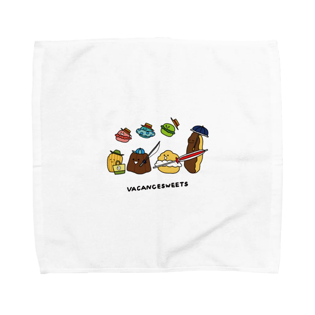 tafu tafuのバカンスイーツ Towel Handkerchief