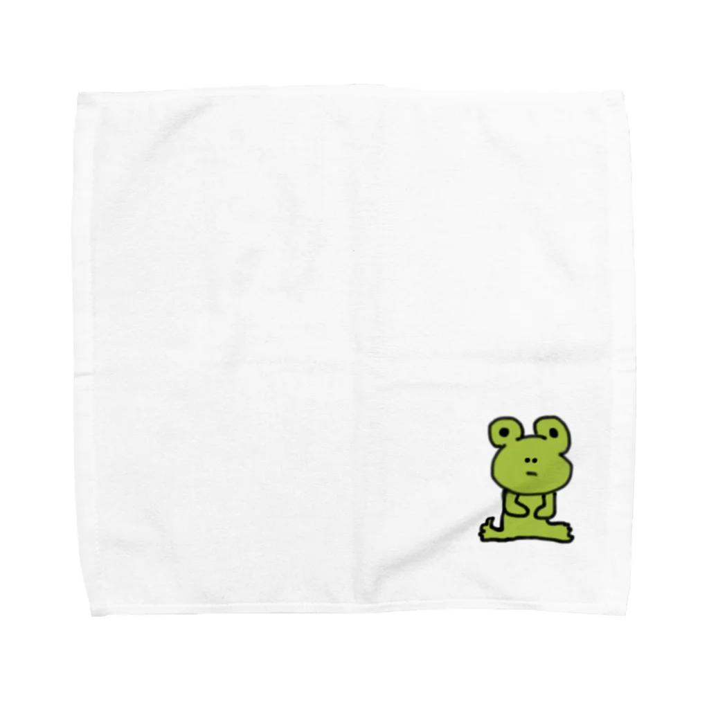 ポンコツショップの真顔のぴょんさん Towel Handkerchief