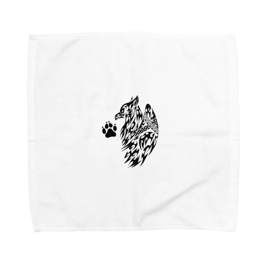 12445のグリフォン Towel Handkerchief