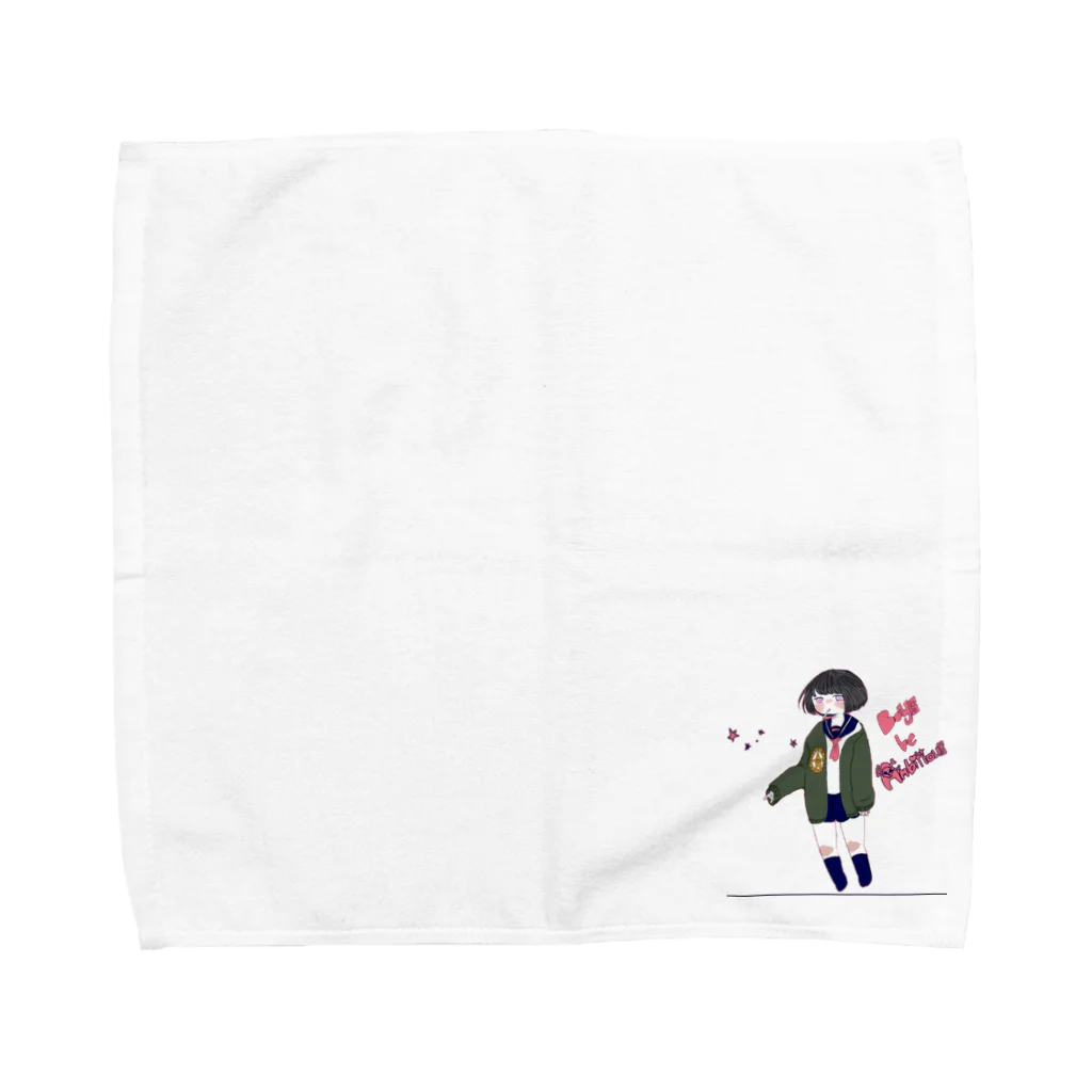 ネコの肉球のアンビシャス Towel Handkerchief