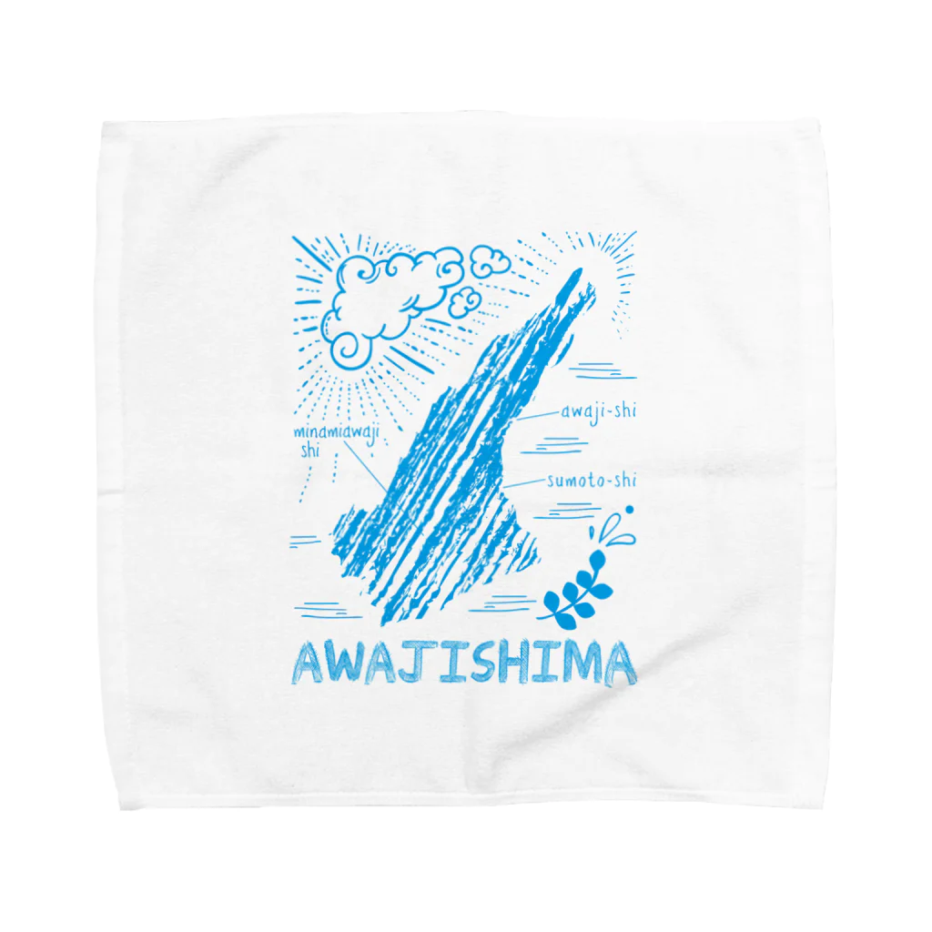 furusato_loveの淡路島デザイン04 Towel Handkerchief