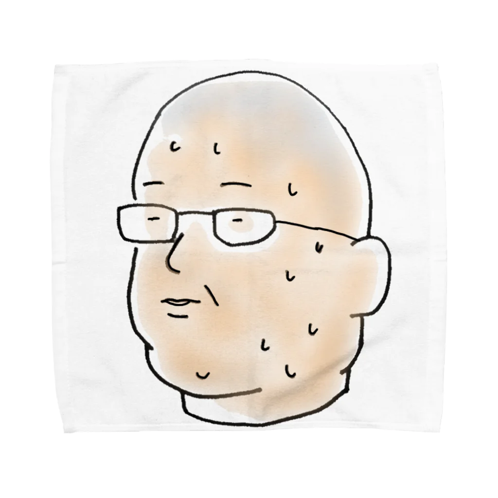 さんぺーのお店のおおつかさん Towel Handkerchief