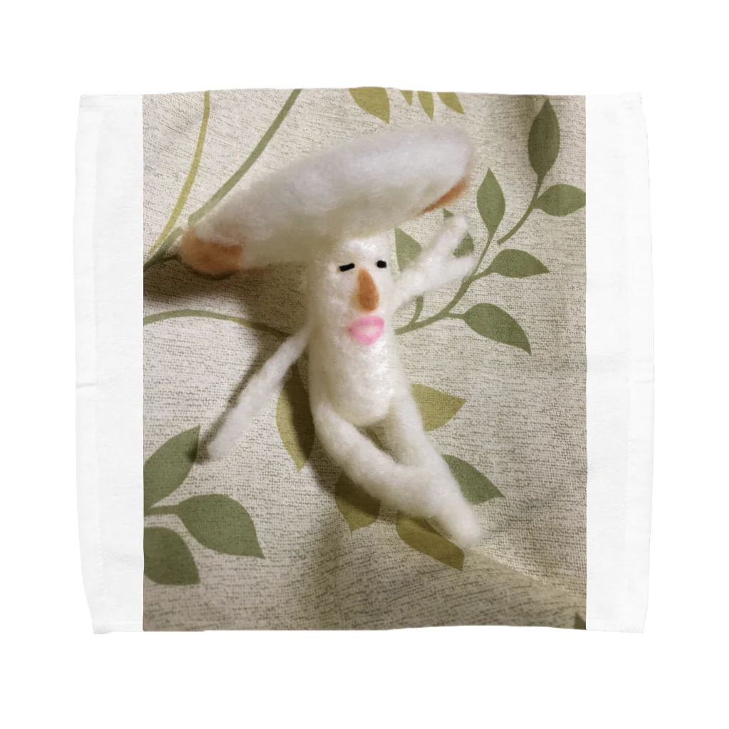 コビトとキモカワ達の僕キノコだよっ Towel Handkerchief