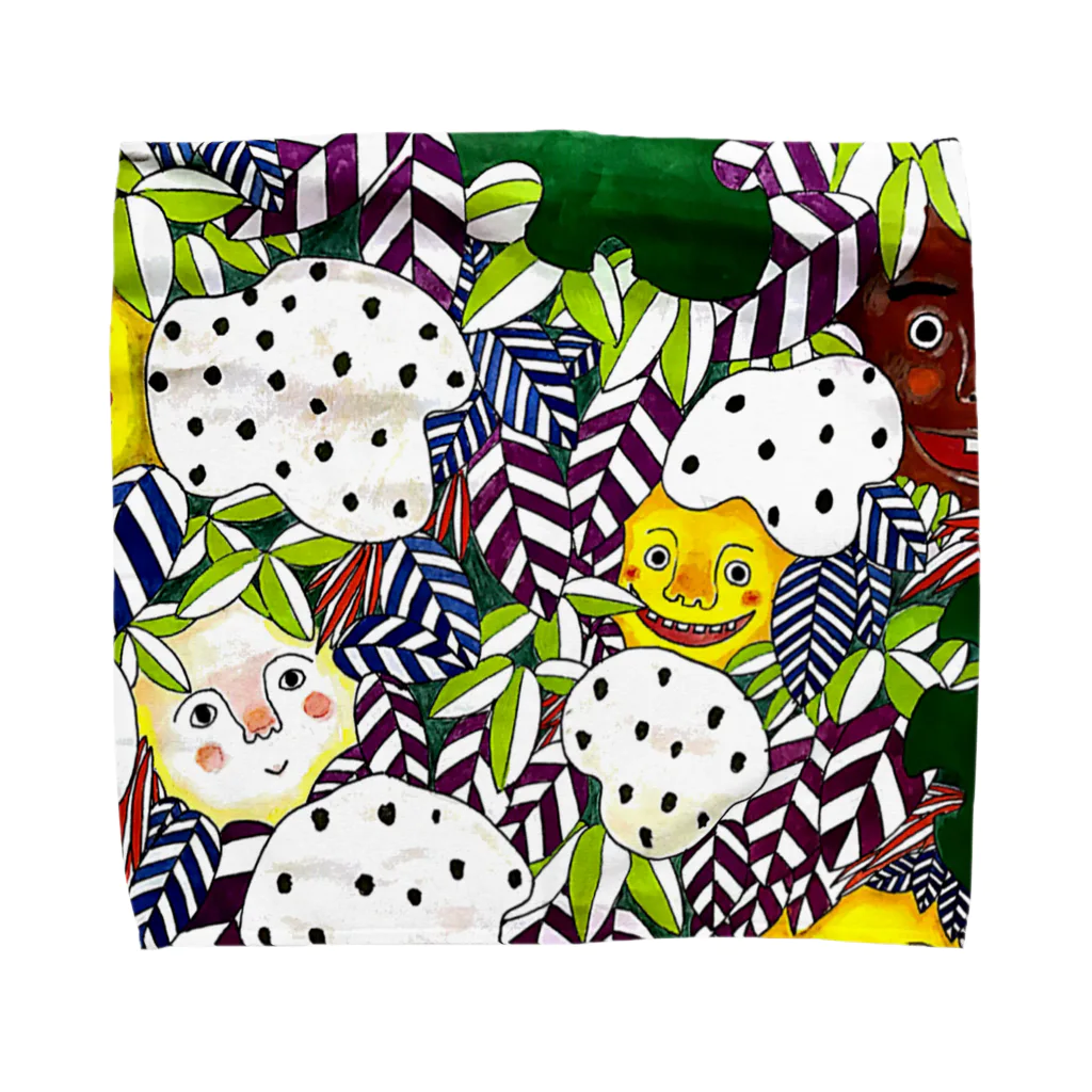 samodoudoumichiのジャングルMonster Towel Handkerchief