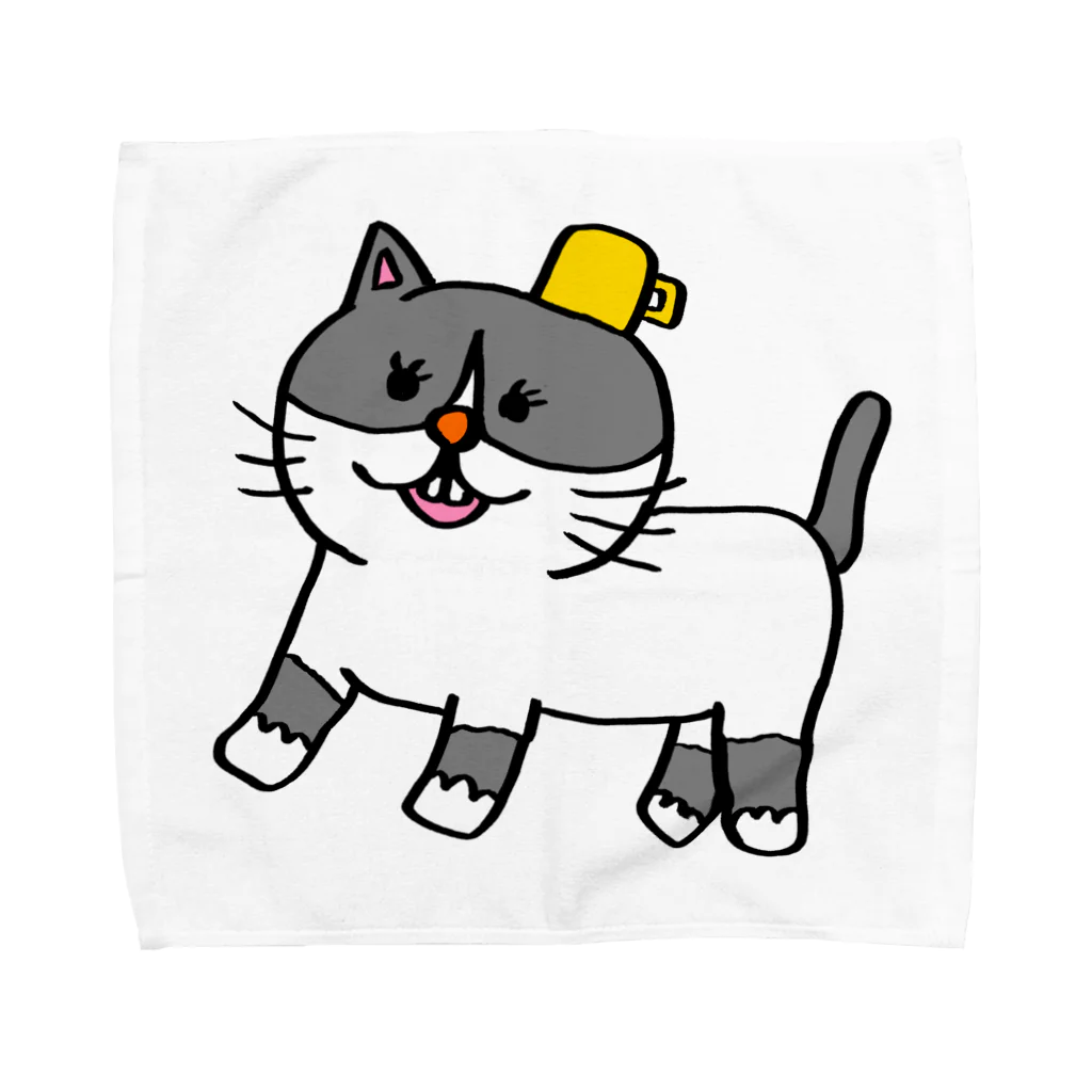 cafe DODOの名もないネコ(仮) Towel Handkerchief