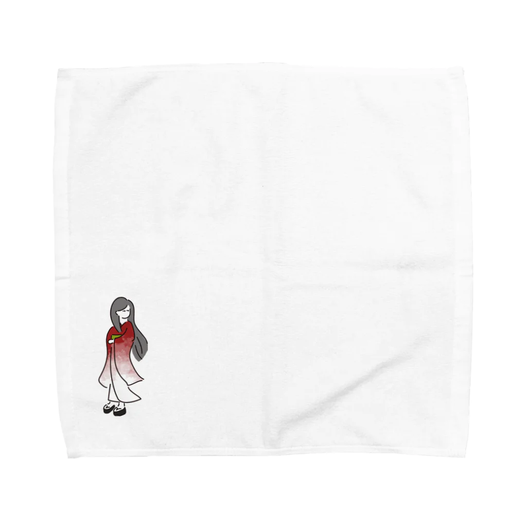 mzhの見かえりbijinさんカラー Towel Handkerchief