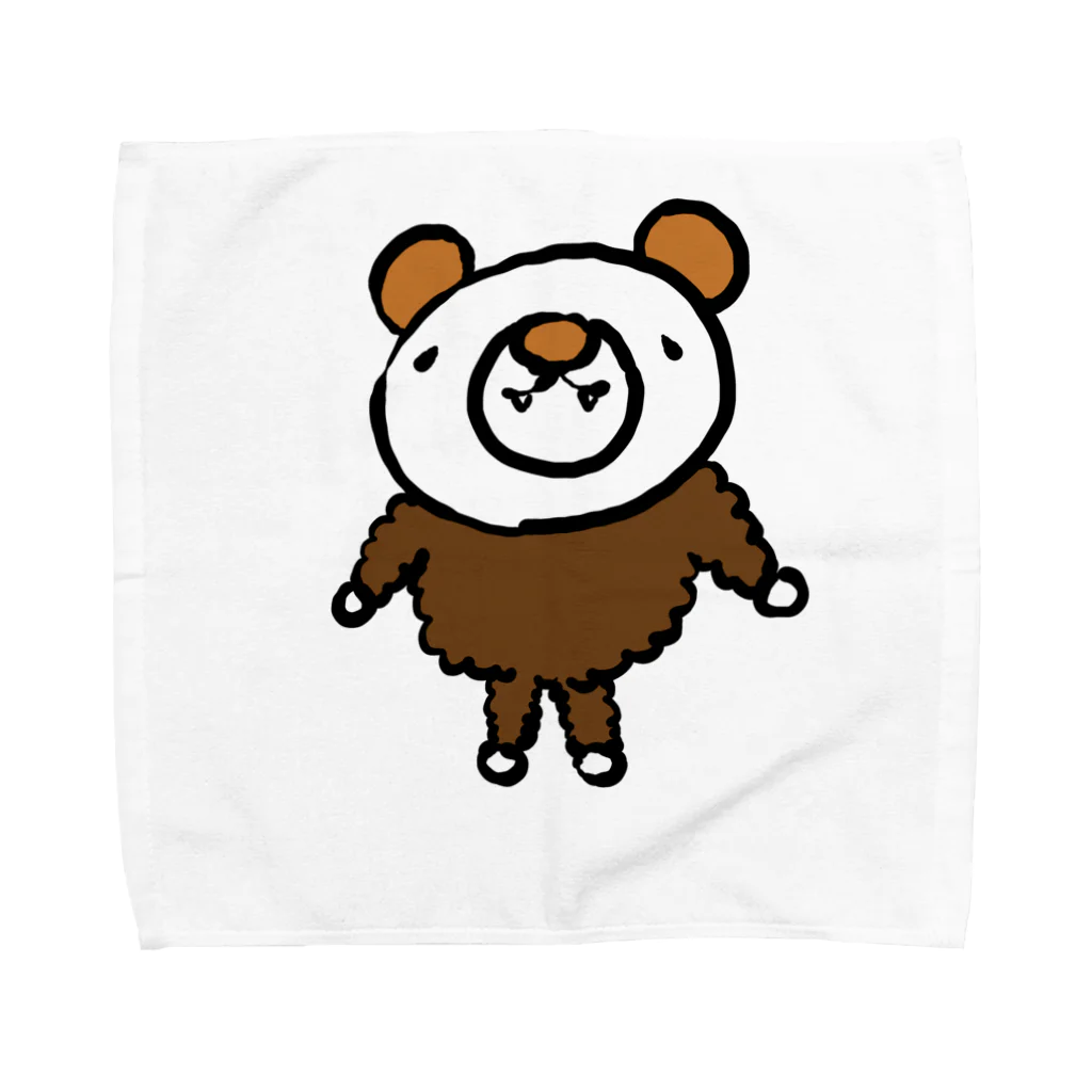 NOBIRU事務所のムクムククマさん Towel Handkerchief