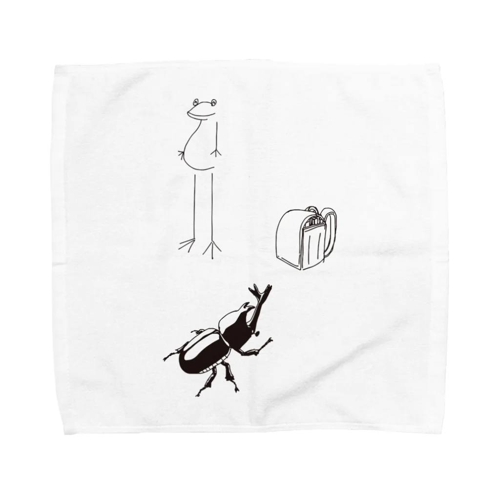 きつねいろ@長文厨のわくわくなつ休みシリーズ Towel Handkerchief