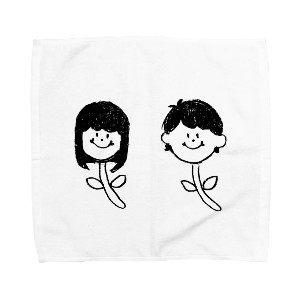 おはなだちのfunky friend 2 Towel Handkerchief