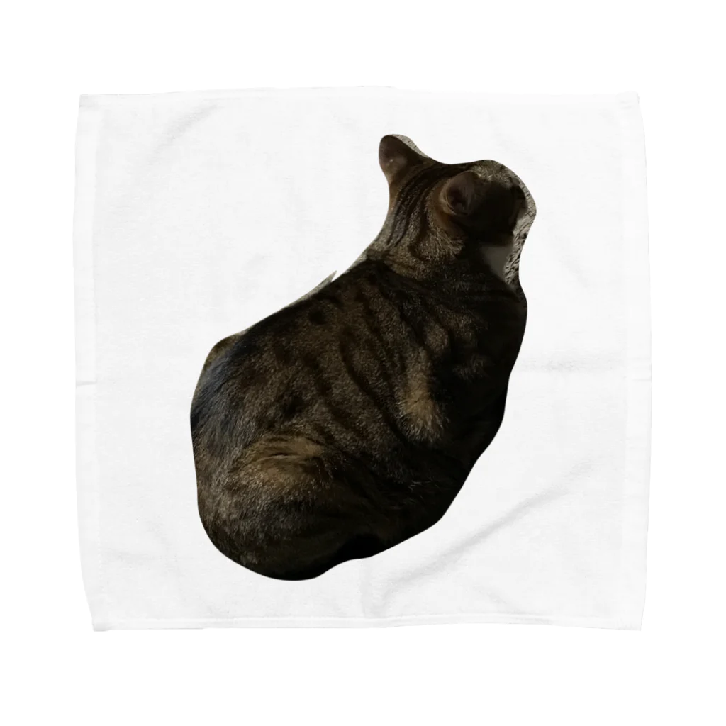 ねこまる広場のらいちっち Towel Handkerchief