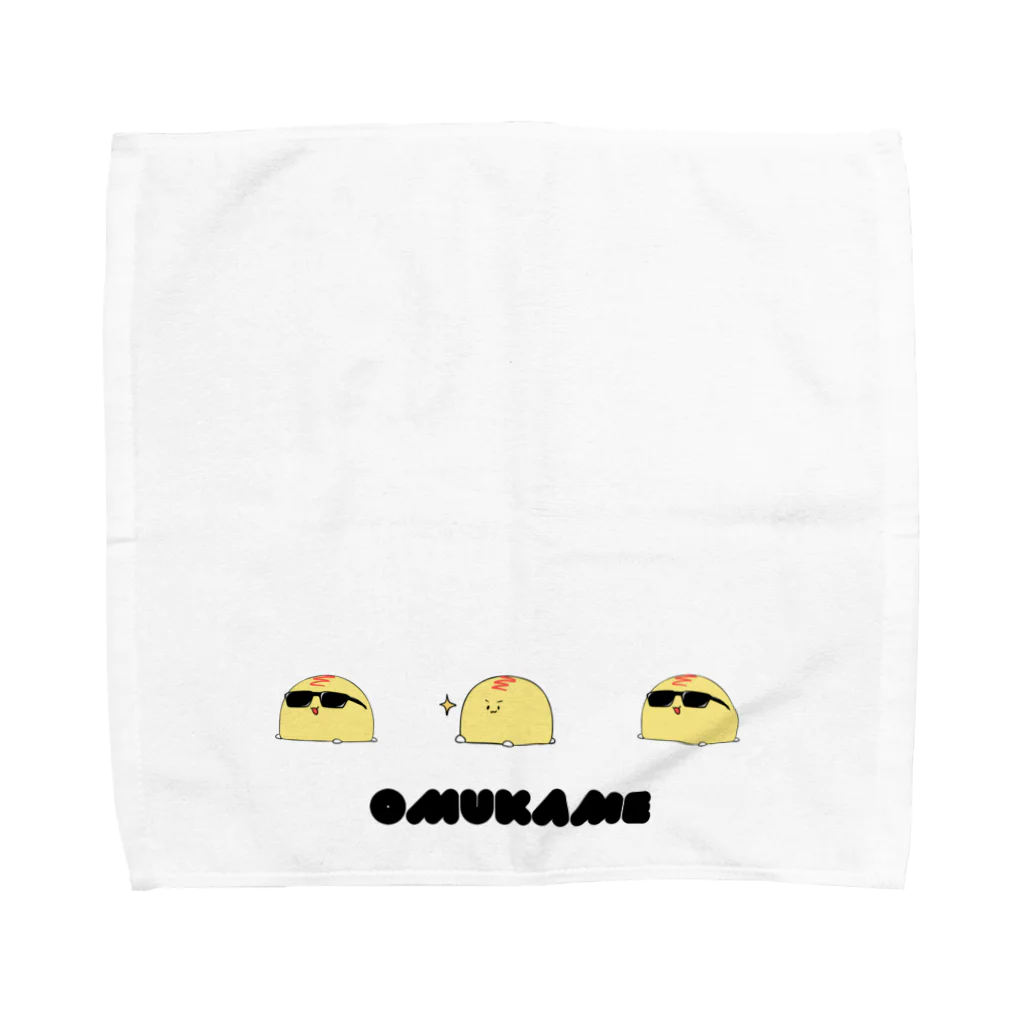 星宮あきのキラリとしたオムかめ Towel Handkerchief