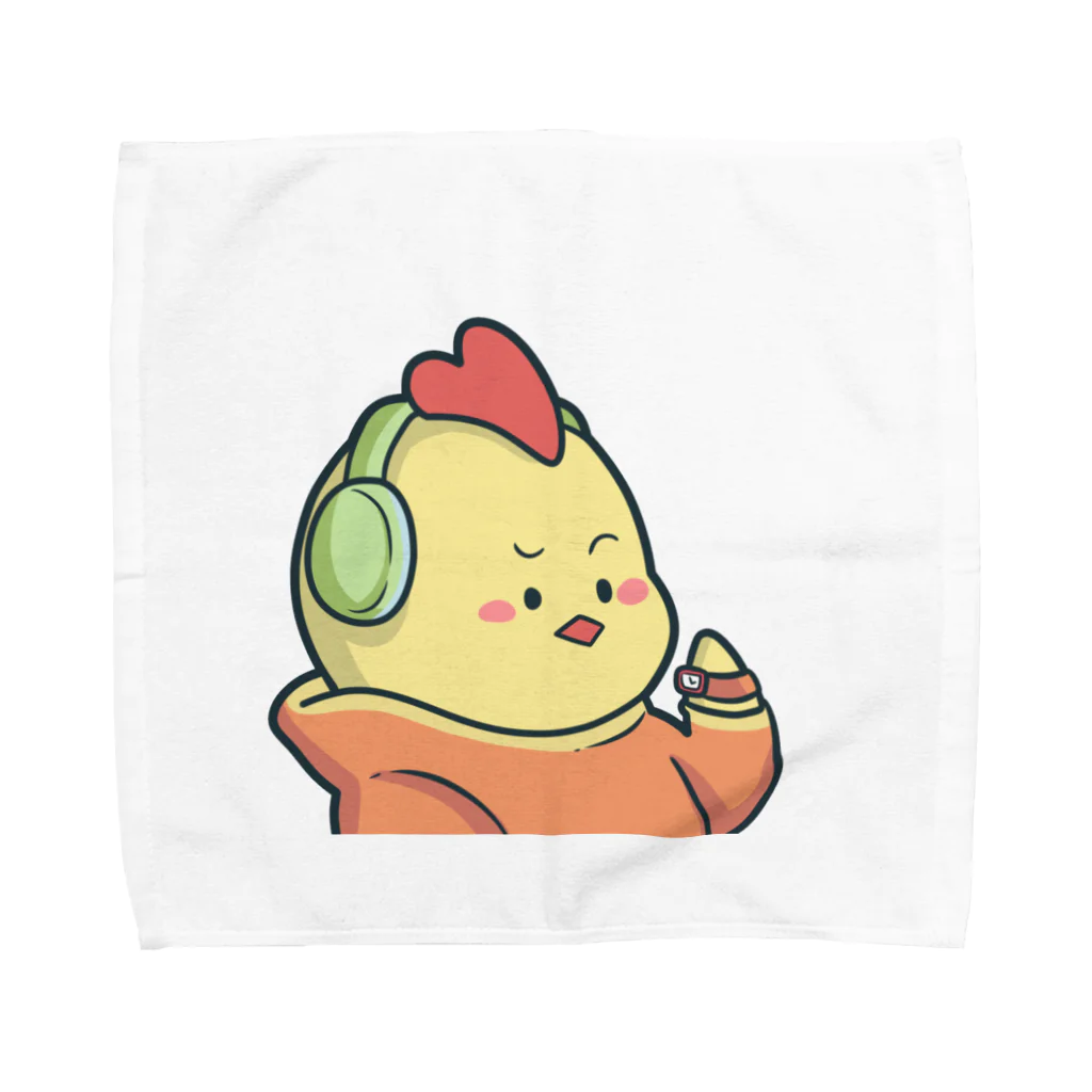 ピカロンのにわとりさん Towel Handkerchief