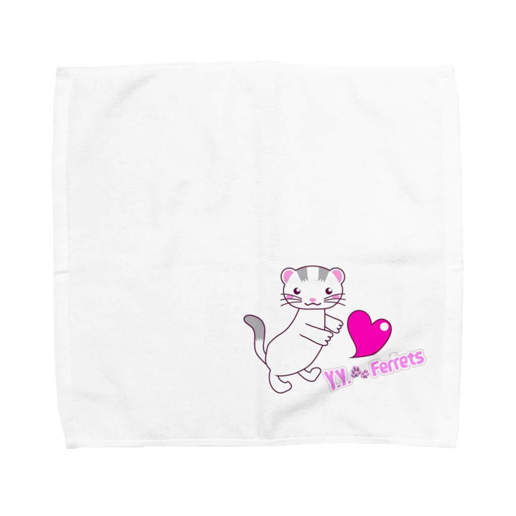 y.y.ferretsのY.Y.Ferretsオリジナルイラスト Towel Handkerchief