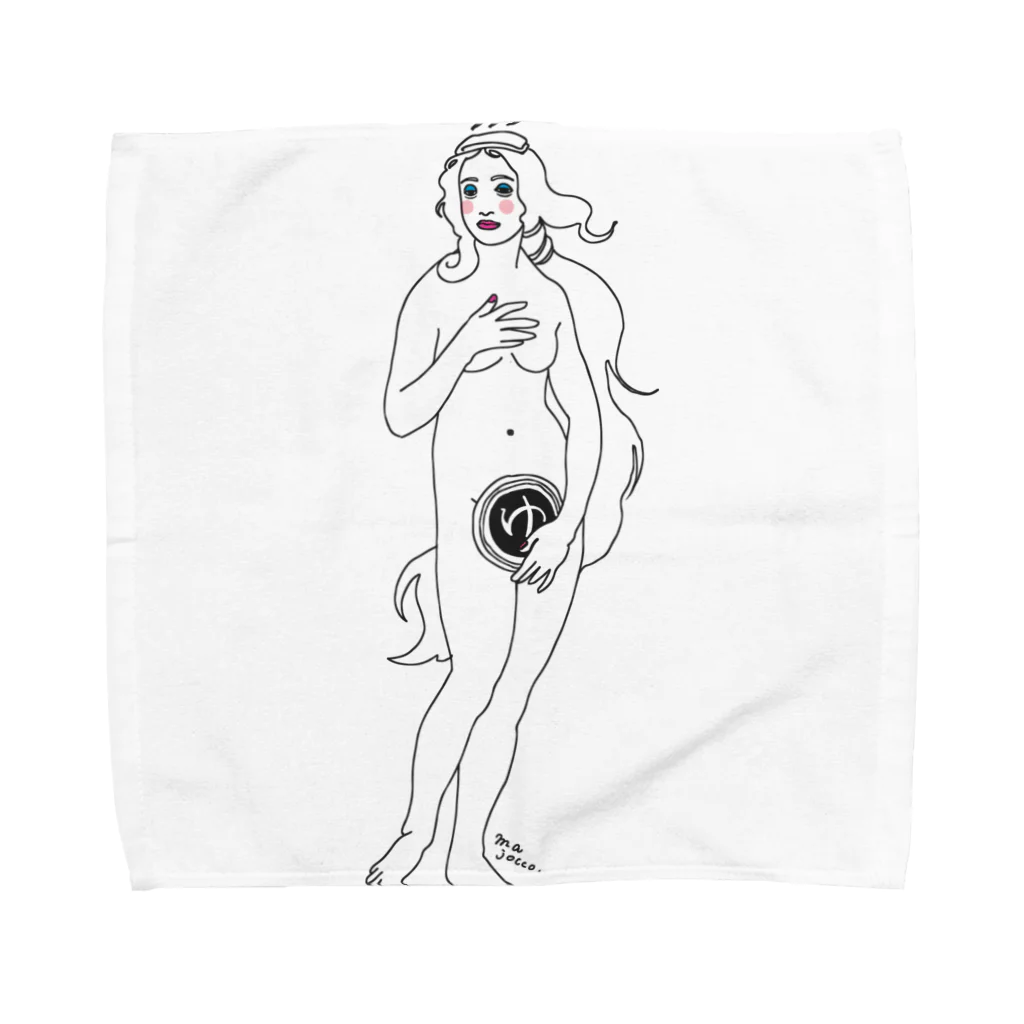 majoccoのフロのヴィーナス Towel Handkerchief