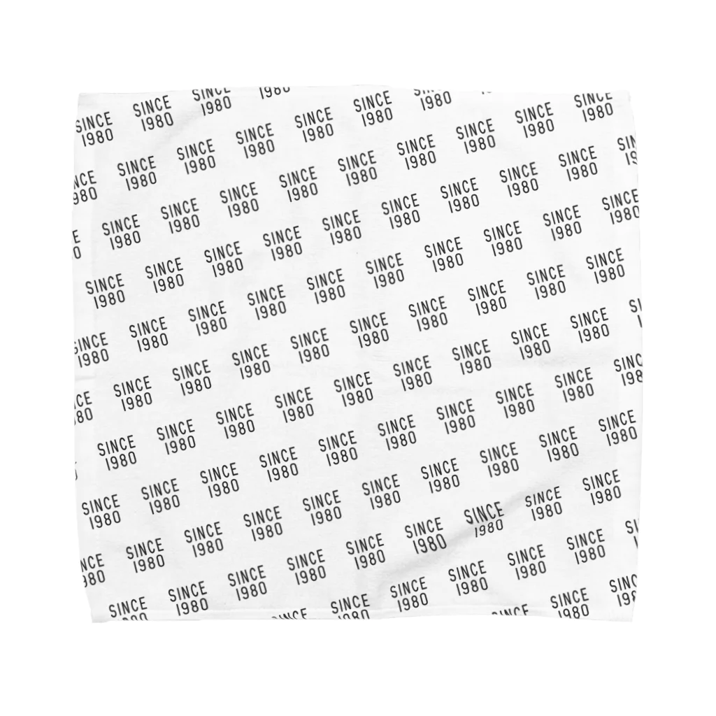 がるのお店のSINCE1980 pattern Towel Handkerchief