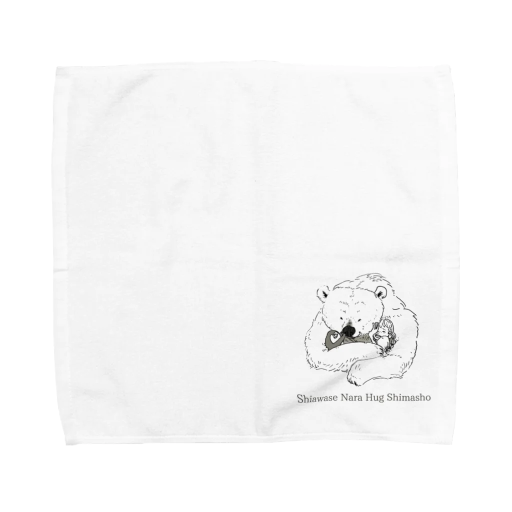 ゆかりのShiawase Nara hug simasho  Towel Handkerchief