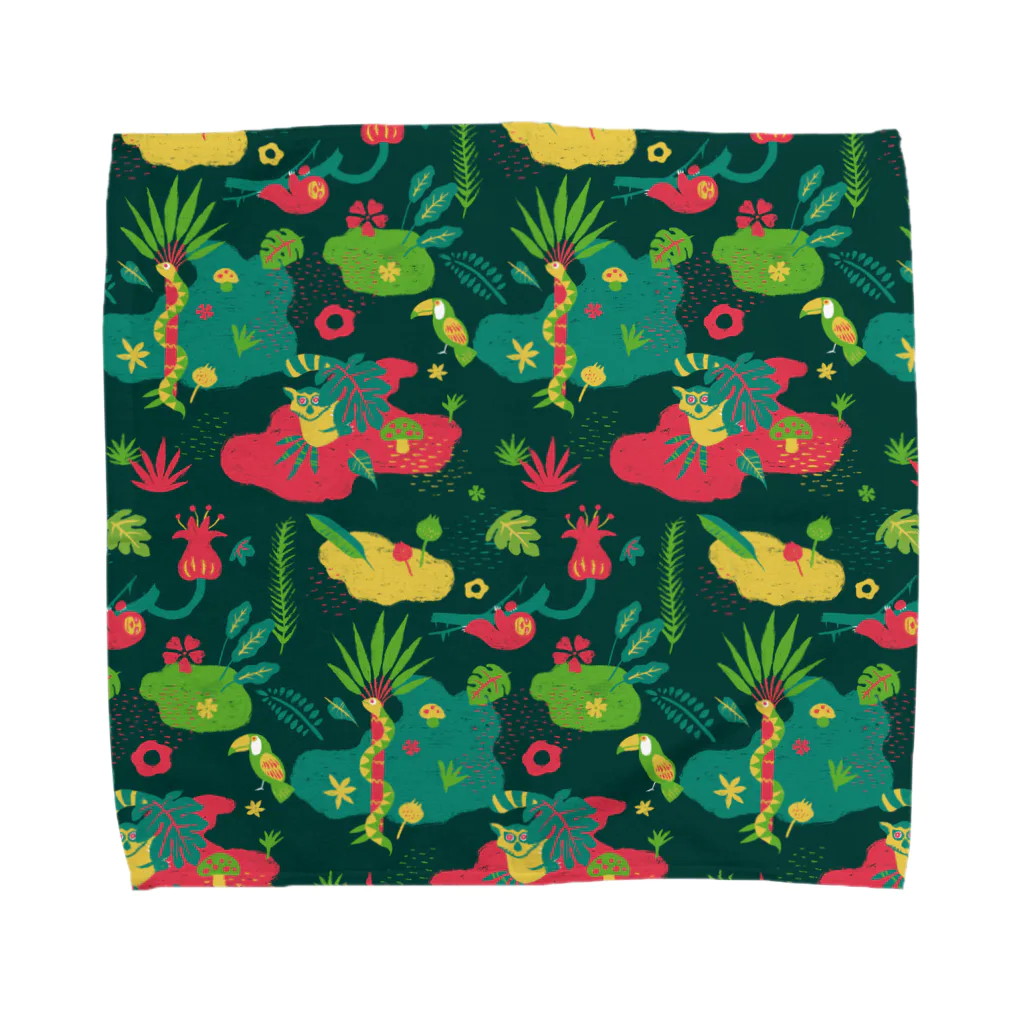 IZANAMI by Akane YabushitaのLa Floresta（パターン） Towel Handkerchief