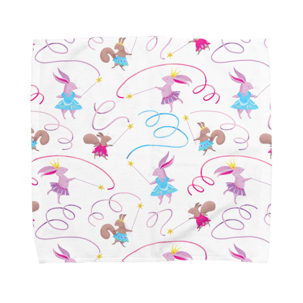 Fanfleecyのribbon dance Towel Handkerchief